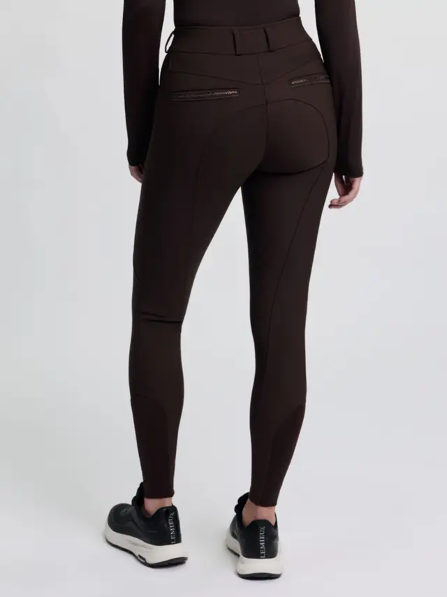 LeMieux Brilliance Knee Grip Breeches Espresso