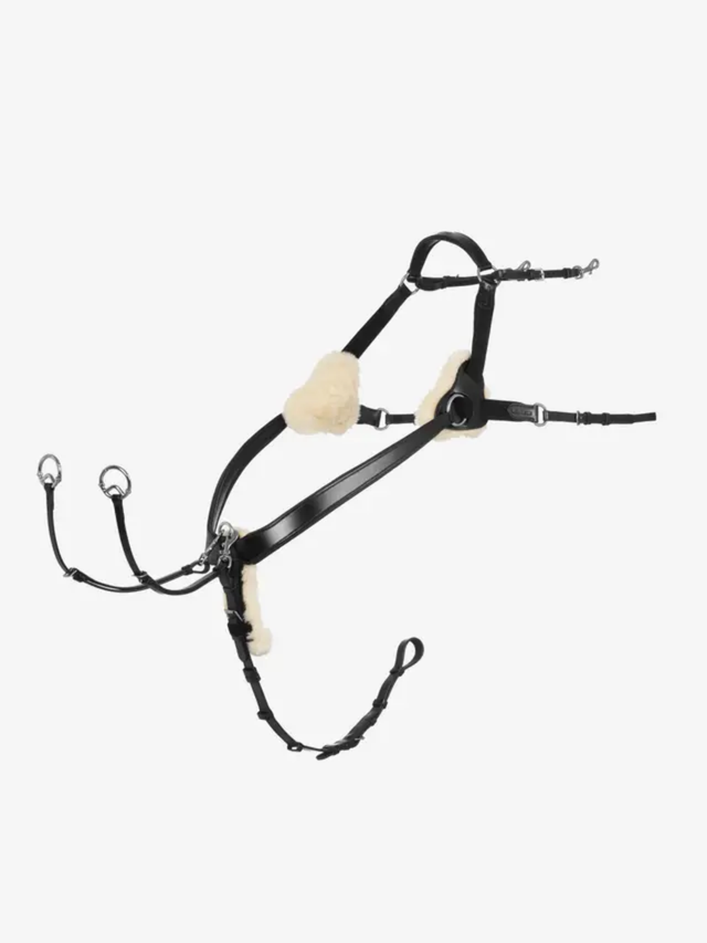 LeMieux Kudos 5 Point Bridge Breastplate Black