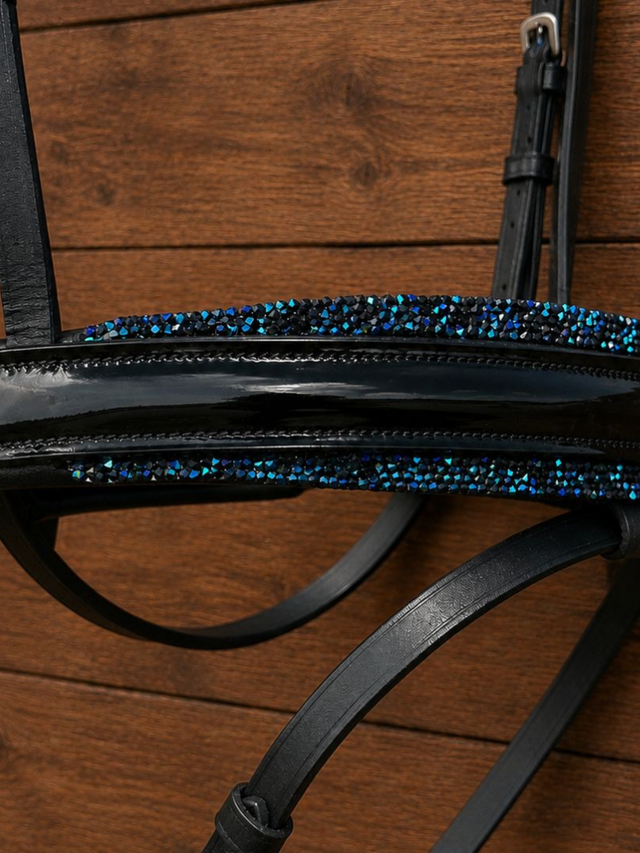 SD Design Diamond Bridle Navy