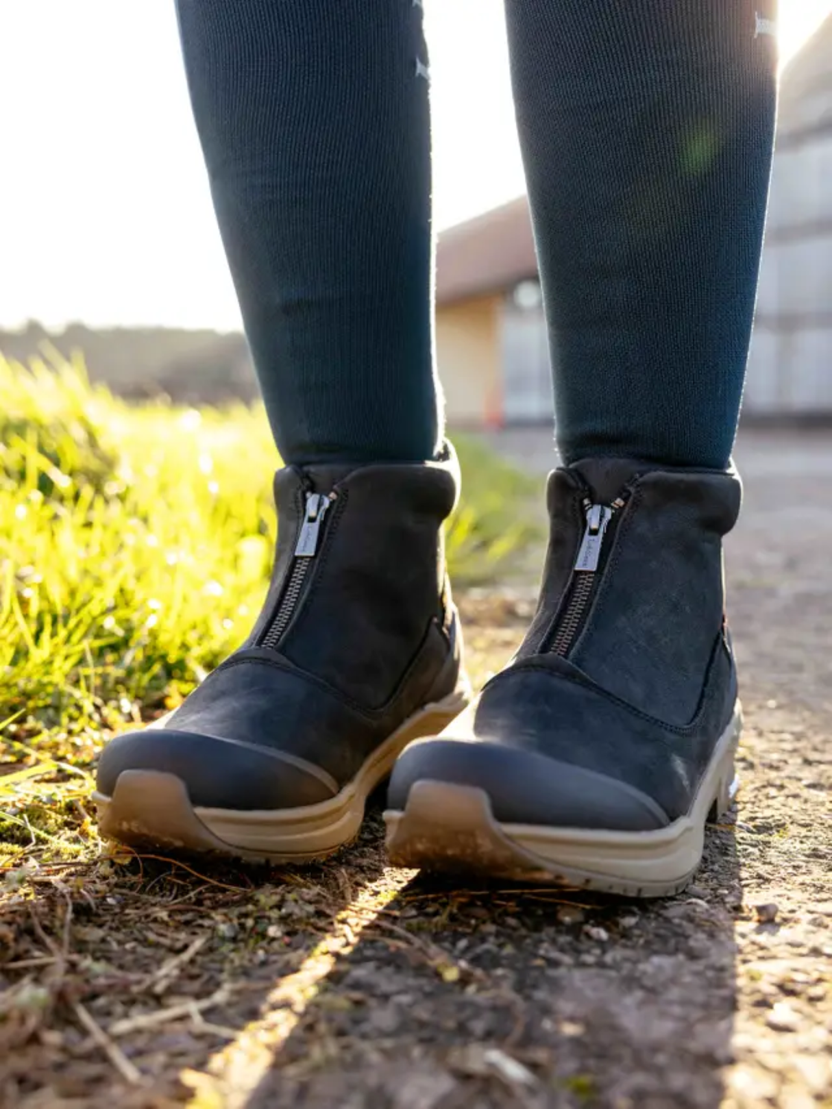 LeMieux Trex Waterproof Zip Boots Black