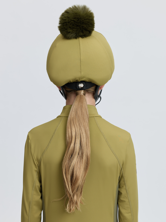 LeMieux Pom Hat Silk Gooseberry