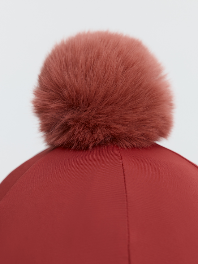 LeMieux Pom Hat Silk Russet