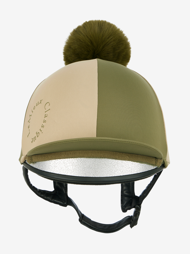 LeMieux Harlequin Hat Silk Willow/Pear