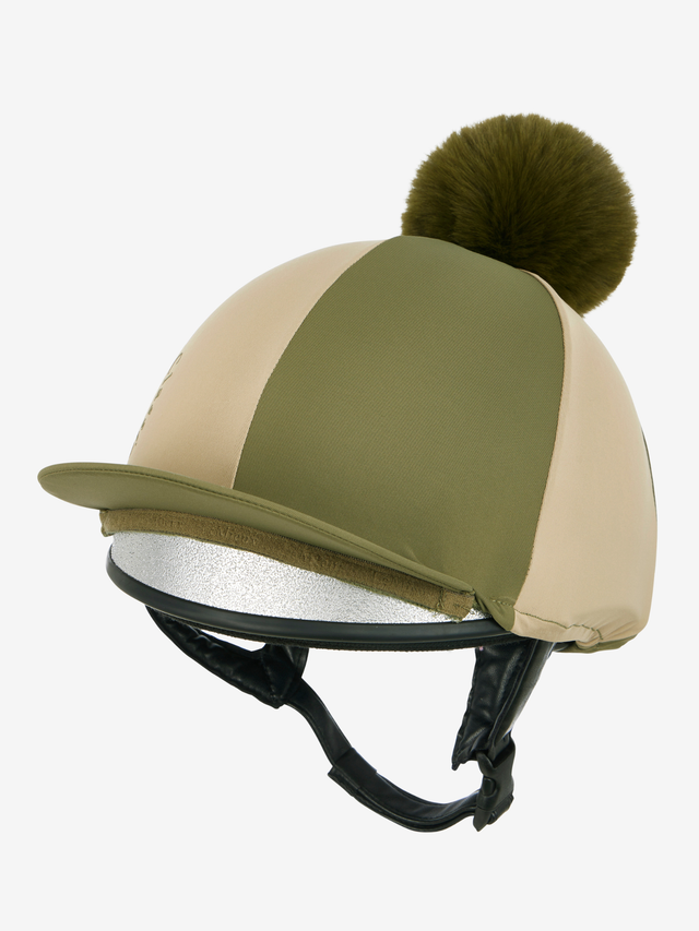 LeMieux Harlequin Hat Silk Willow/Pear