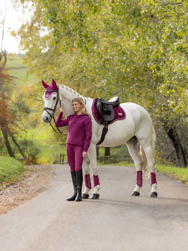 LeMieux Loire Classic GP Saddle Pad Blackberry