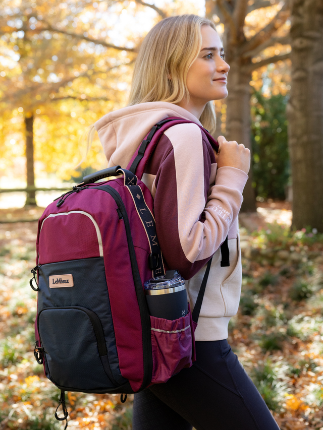 LeMieux Pro Rucksack Blackberry