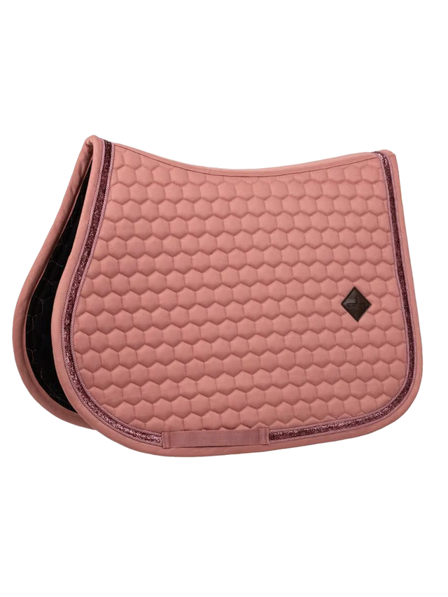 Kentucky Glitter Band Jump Saddle Pad Fuchsia