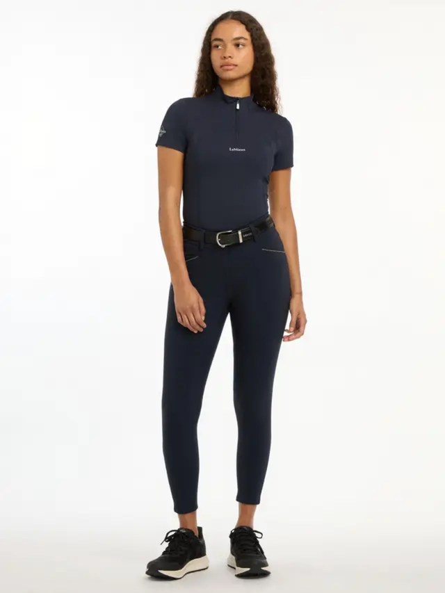 LeMieux Victoria Breeches Suede Seat Navy