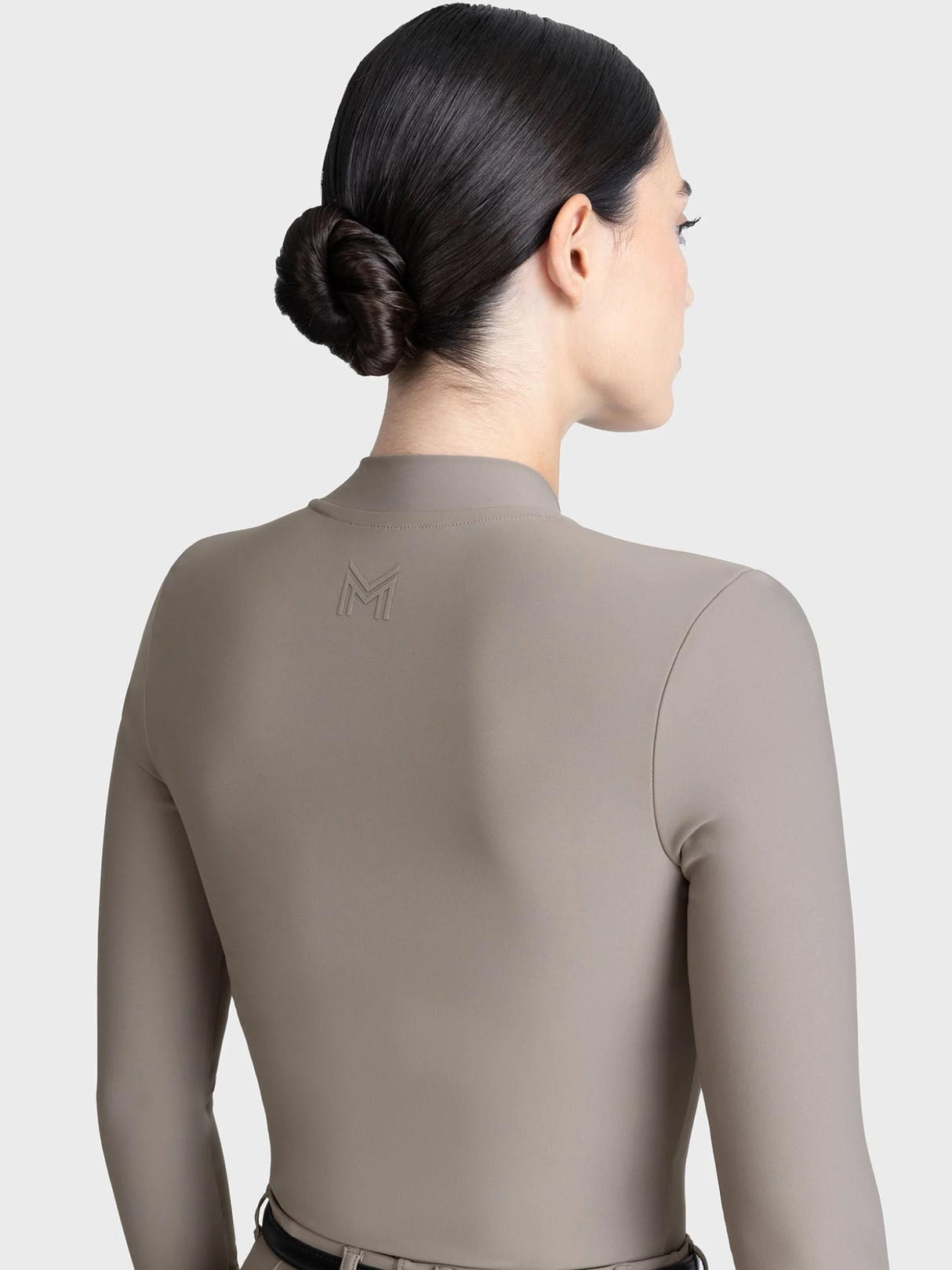 Maximilian Velya Long Sleeve Base Layer Taupe