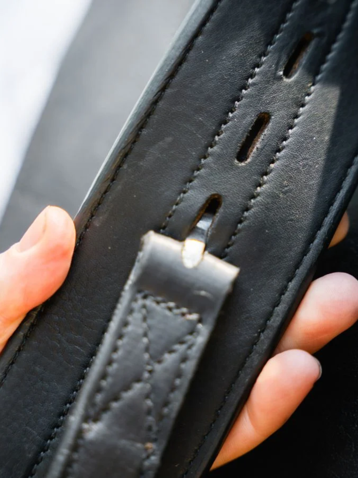 Correct Connect Stable Ride Mono-Stirrup Leather with T-Bars Black