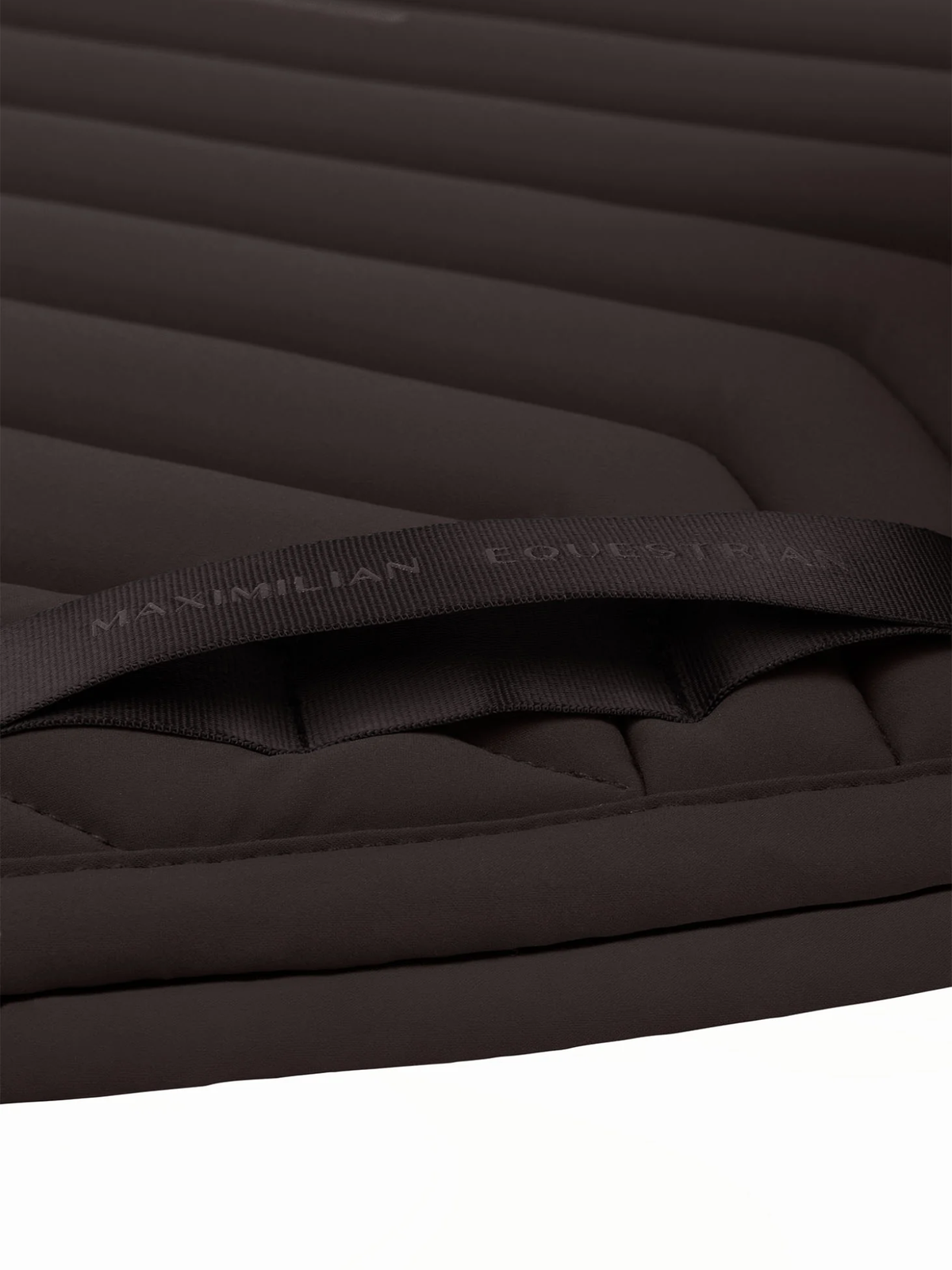 Maximilian Delta Jump Saddle Pad Espresso