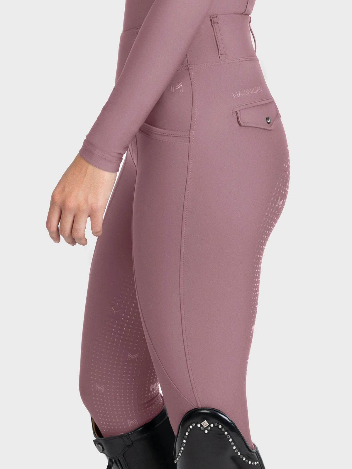 Maximilian Pro Riding Leggings Heather