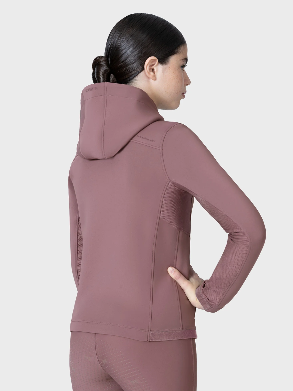 Maximilian Young Rider Wolt Zip Hoodie Heather