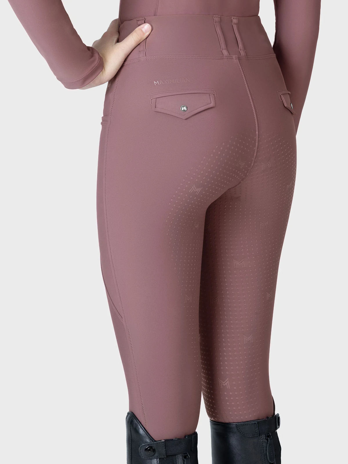 Maximilian Young Rider Pro Riding Leggings Heather