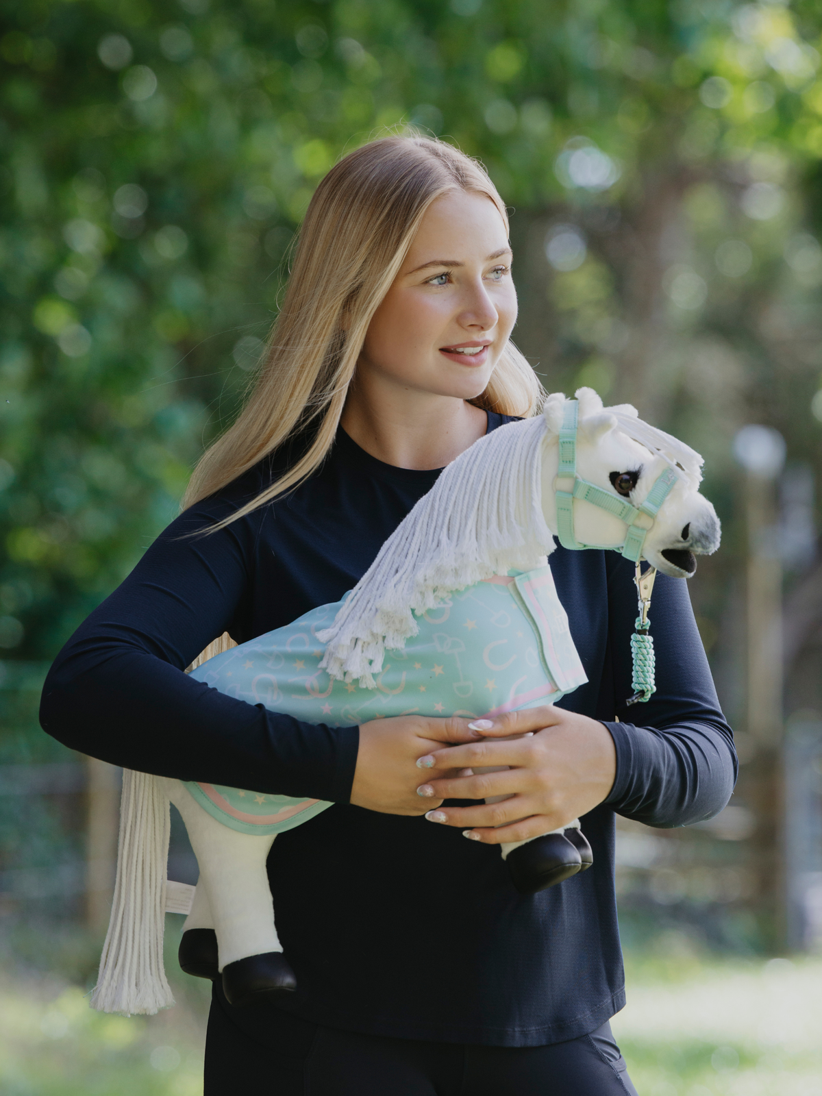 LeMieux Harlow Toy Pony Printed Rug Softmint