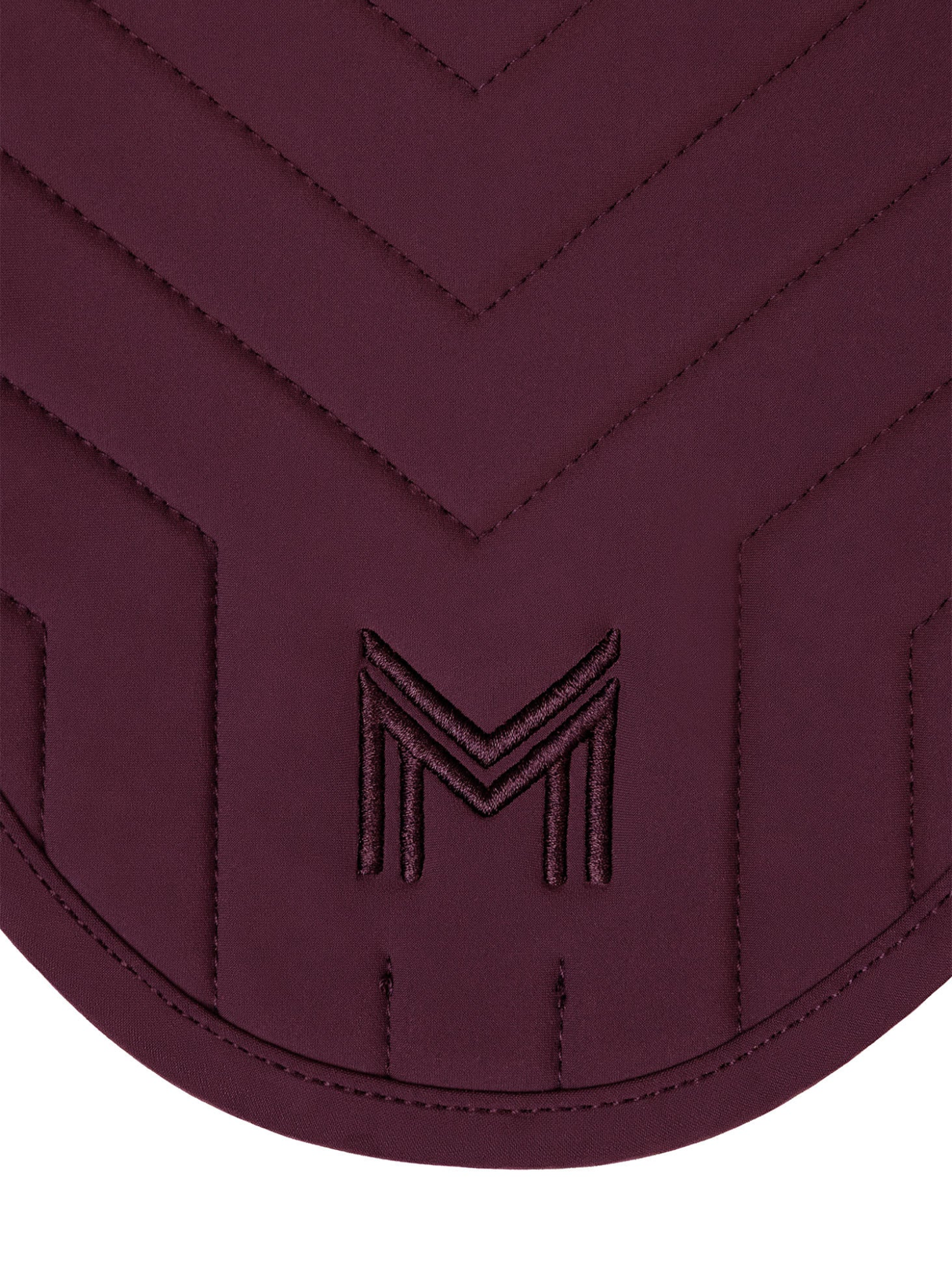 Maximilian Delta Ear Bonnet Burgundy