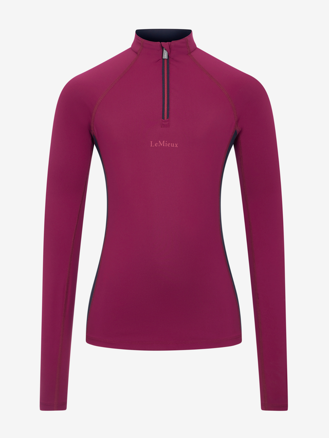 LeMieux Young Rider Classique Base Layer Blackberry