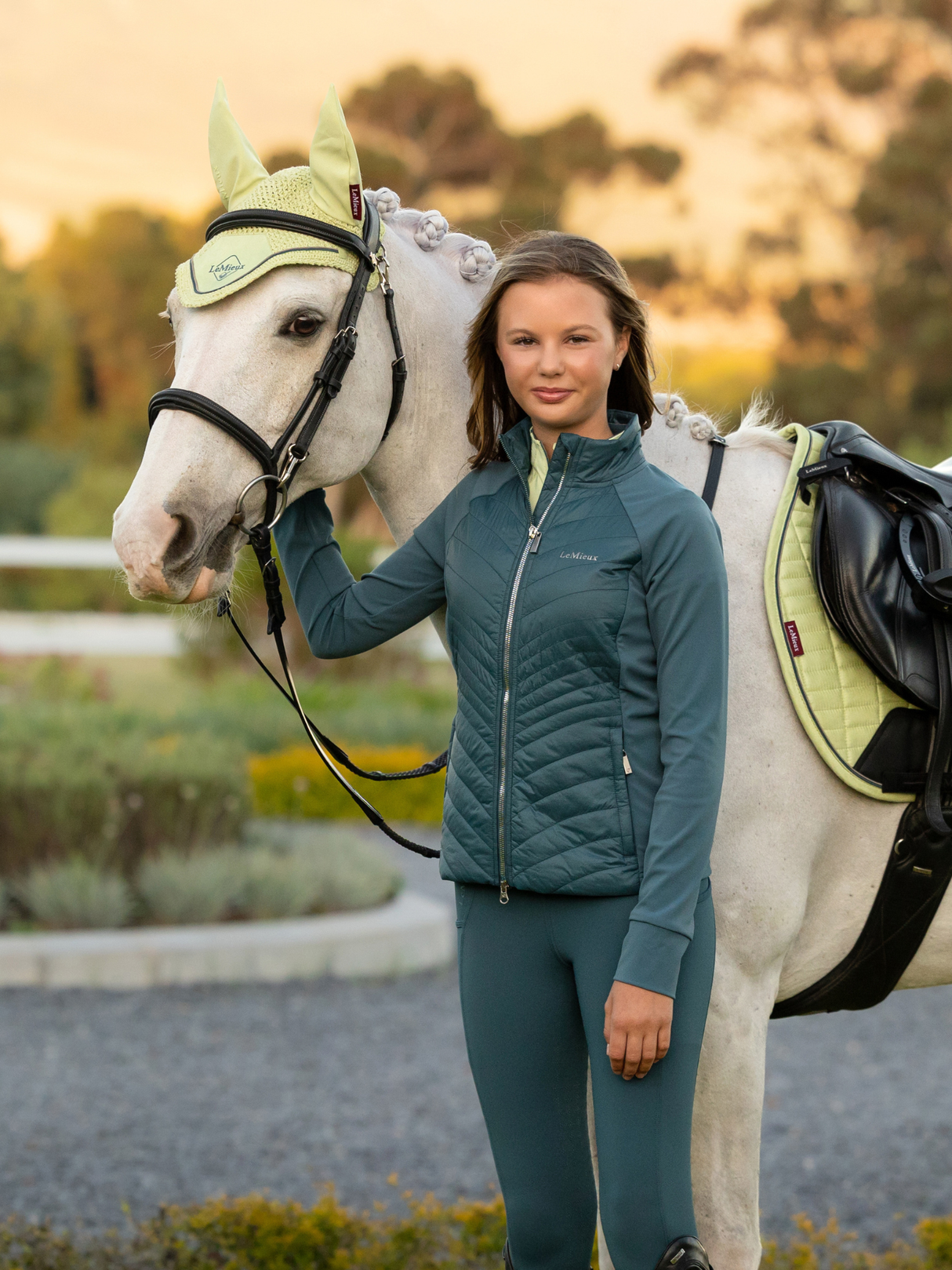LeMieux Young Rider Josephine Jacket Jungle