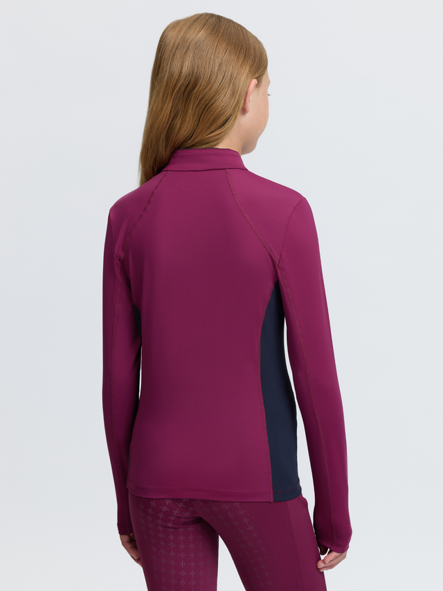 LeMieux Young Rider Classique Base Layer Blackberry