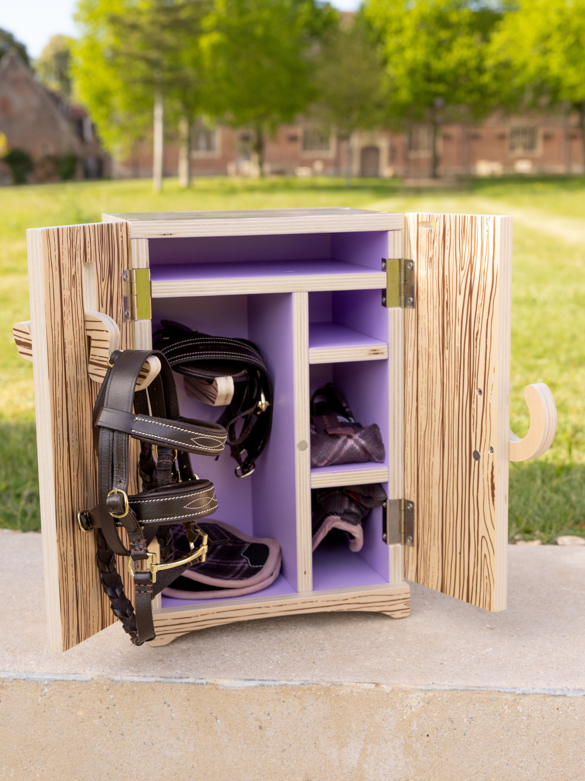 LeMieux Toy Pony Wooden Tack Locker