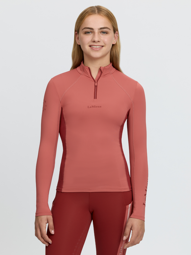 LeMieux Young Rider Classique Base Layer Spiced Earth