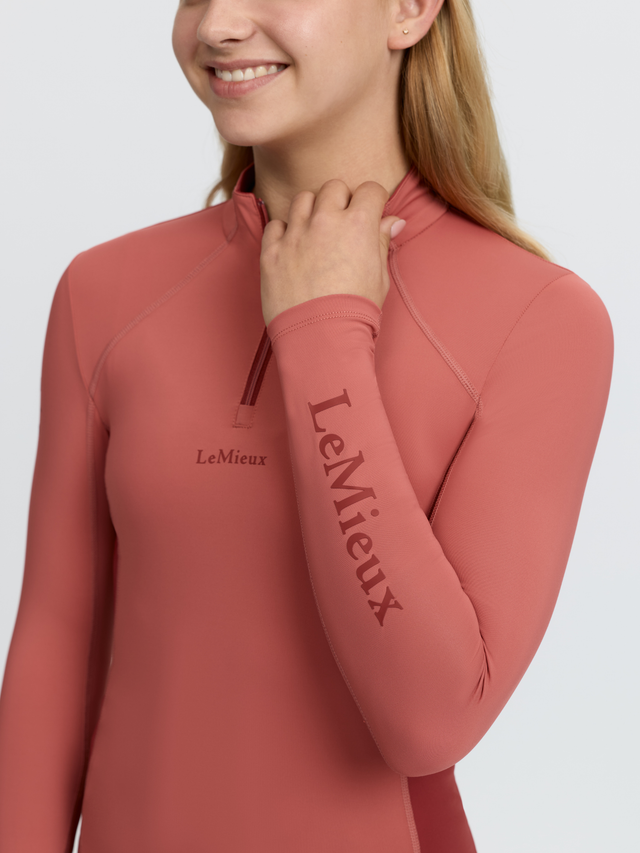 LeMieux Young Rider Classique Base Layer Spiced Earth