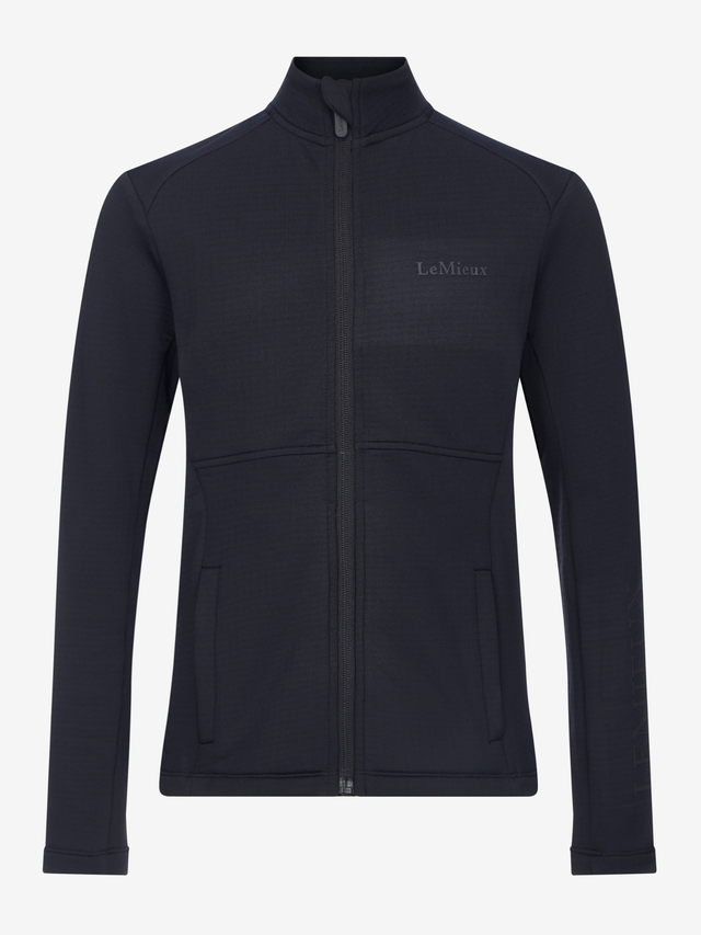 LeMieux Young Rider Bethany Fleece Zip Through Jacket Black