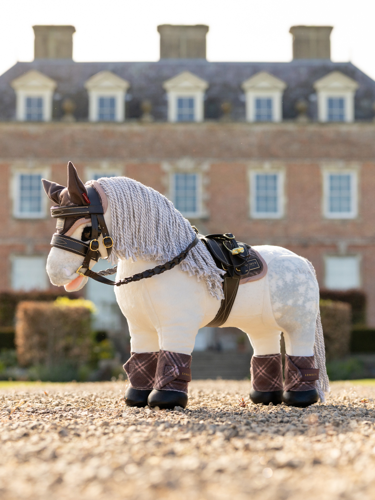 LeMieux Toy Pony Heritage Bandages Cocoa