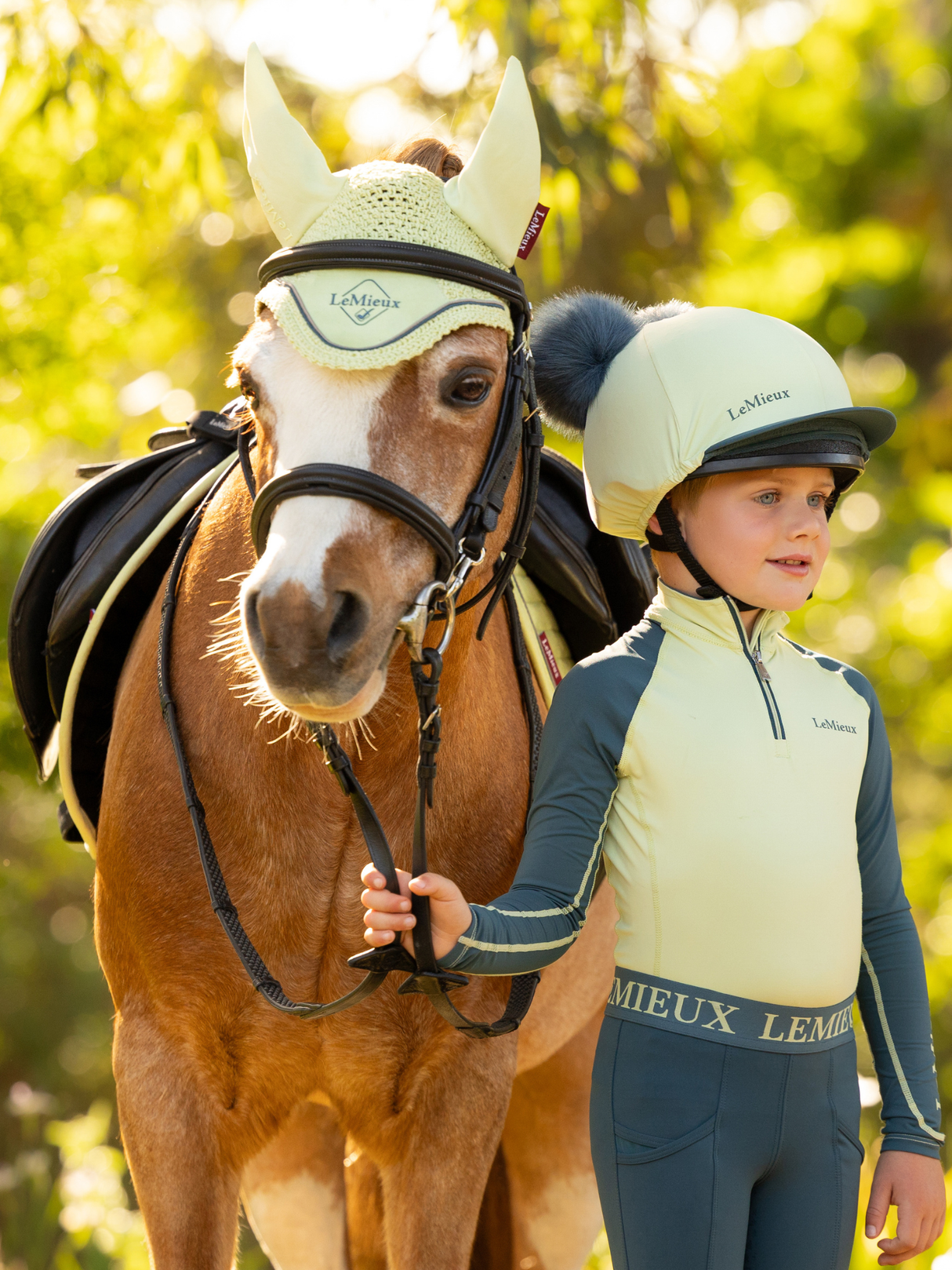 LeMieux Mini Classic Fly Hood Macaron
