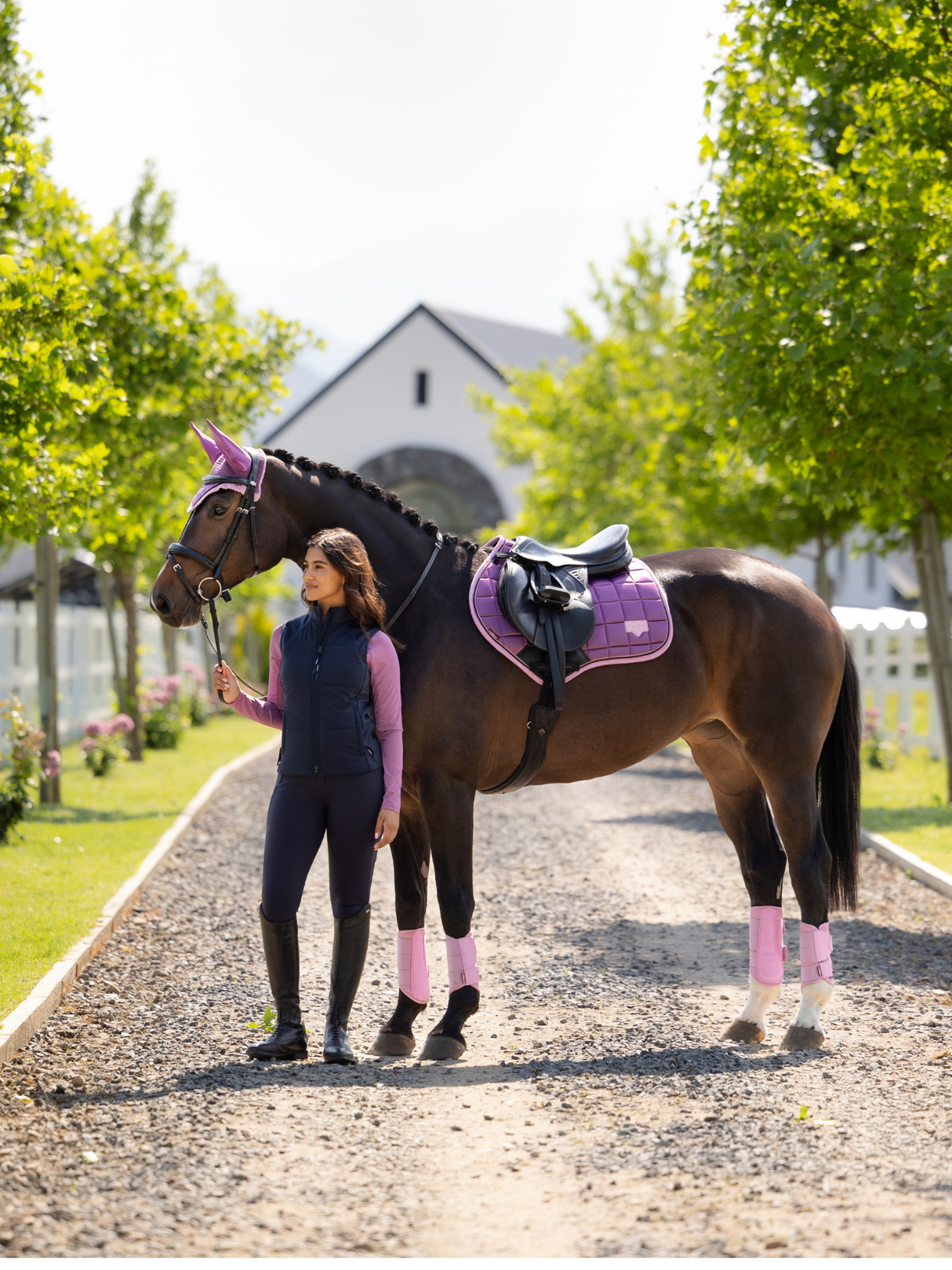 LeMieux Loire Close Contact Jump Saddle Pad Mallow