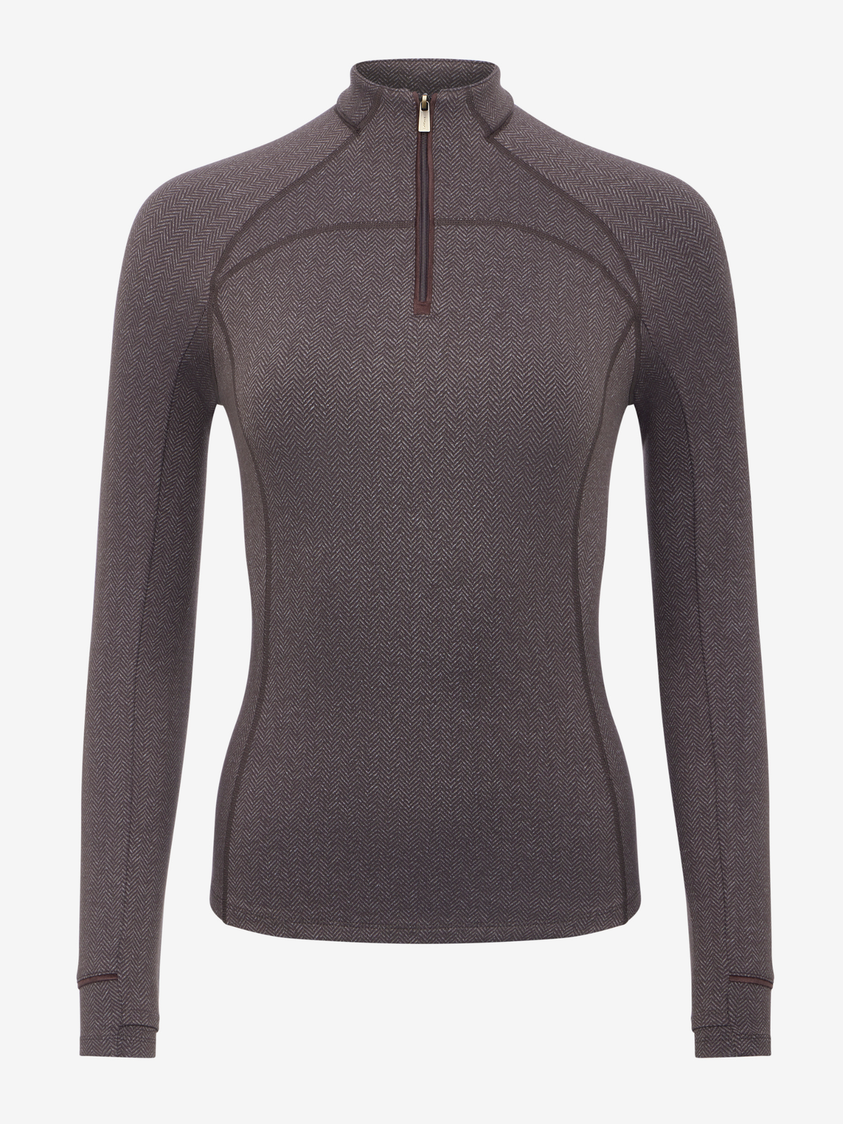 LeMieux Heritage Herringbone Base Layer Cocoa