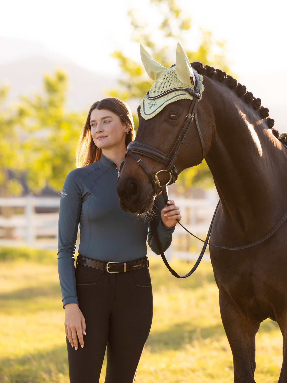 LeMieux Halle Lightweight Base Layer Jungle