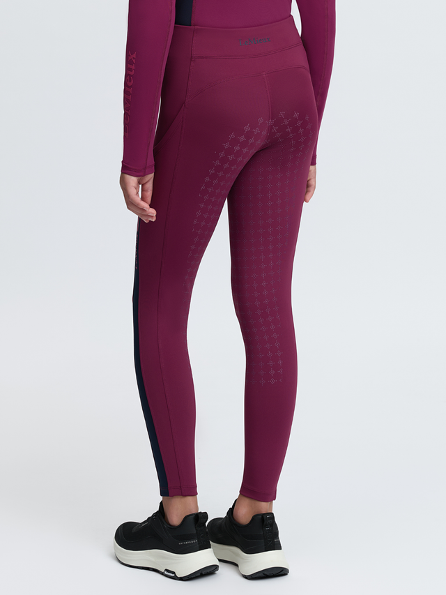 LeMieux Young Rider Orla Pull On Breeches Blackberry