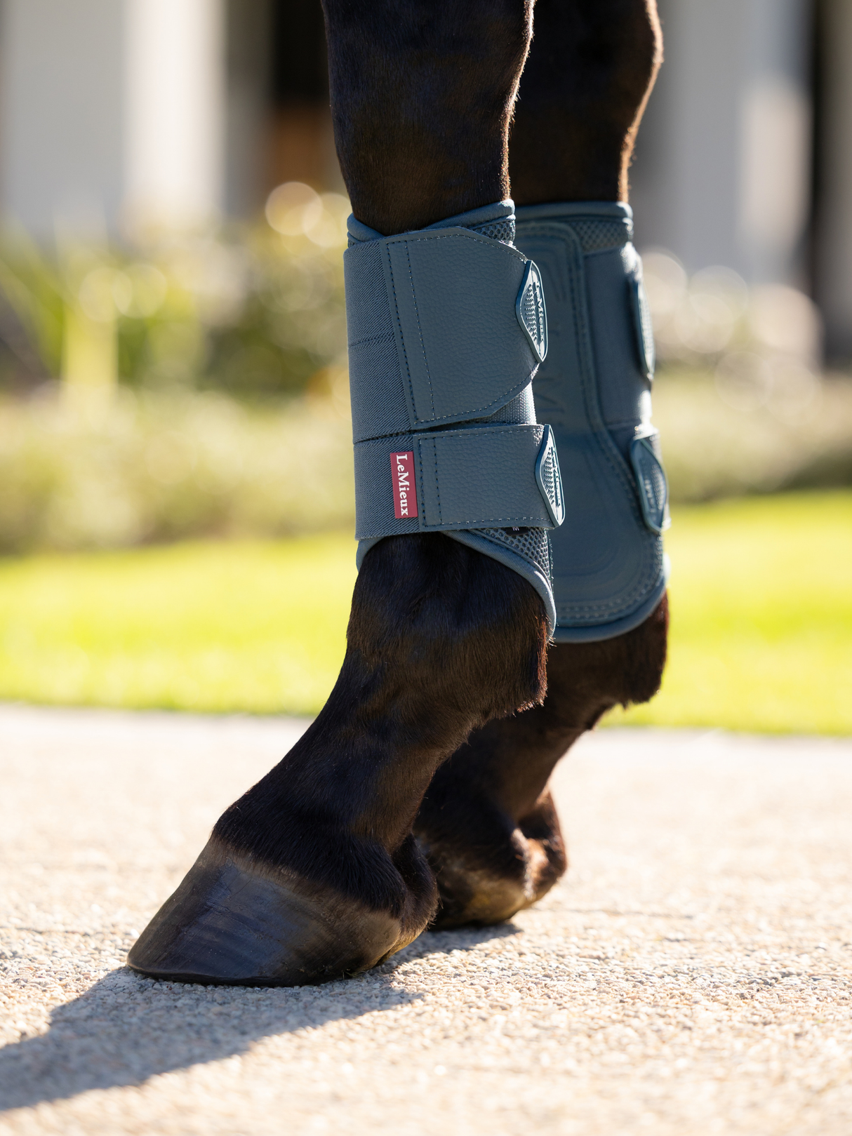 LeMieux Arika Mesh Brushing Boots Jungle