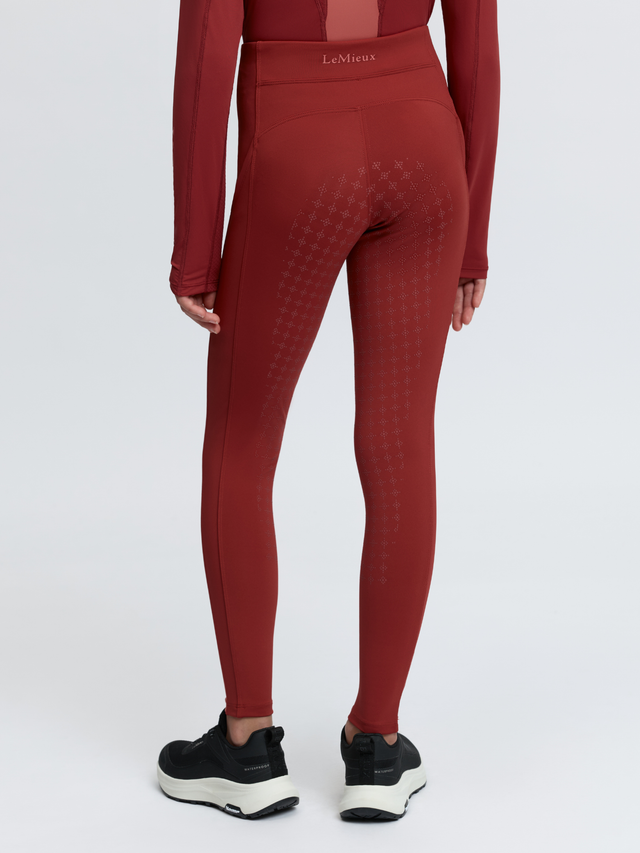 LeMieux Young Rider Orla Pull On Breeches Russet