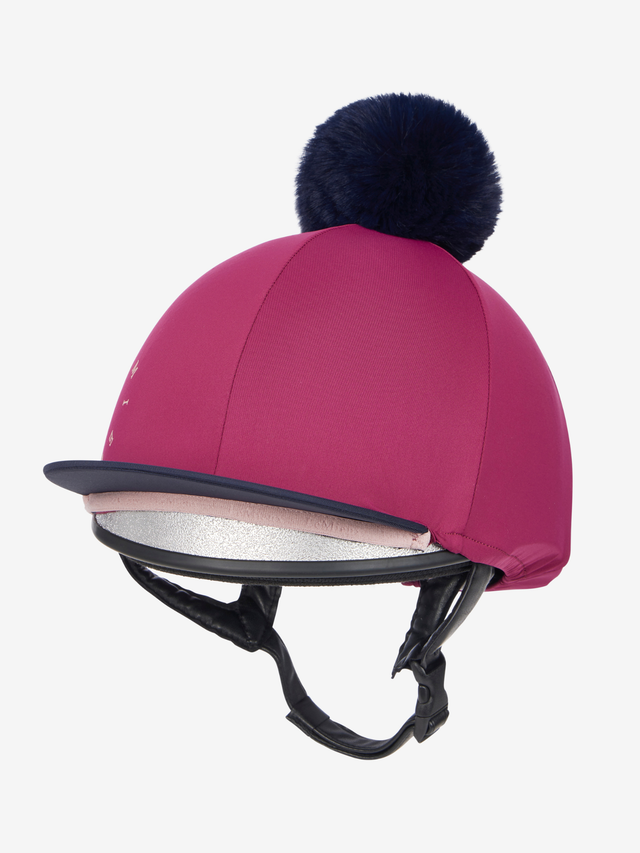 LeMieux Pom Hat Silk Blackberry