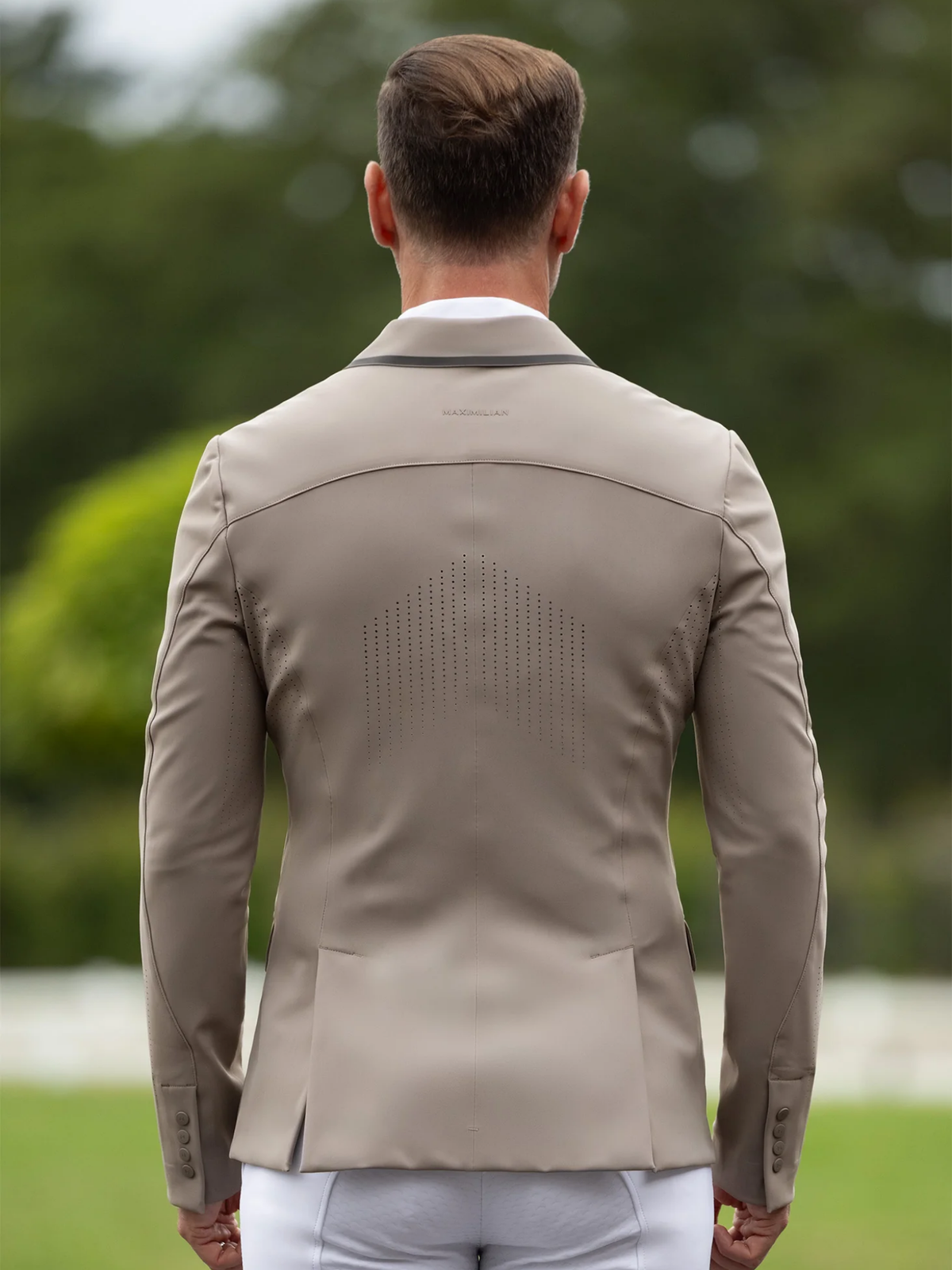 Maximilian Kentur Men's Show Jacket Taupe