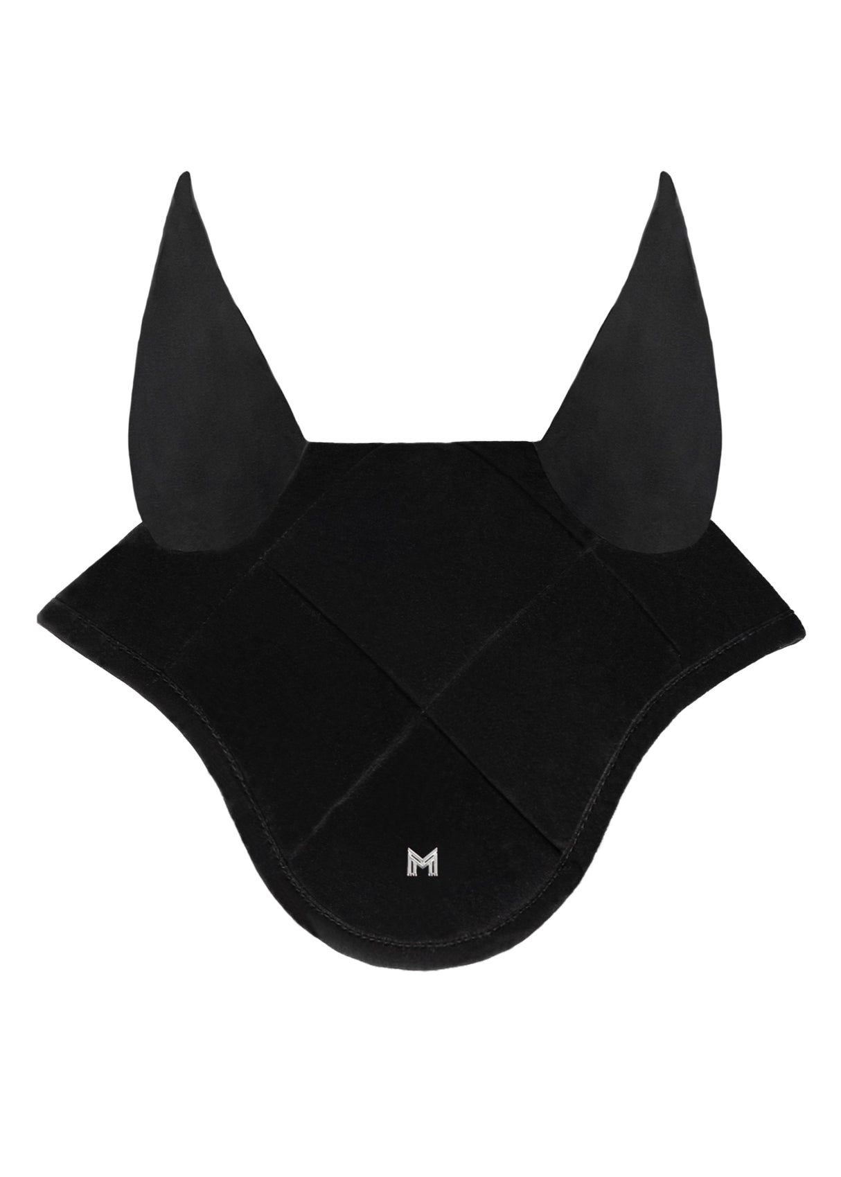 Maximilian Velvet Ear Bonnet Black