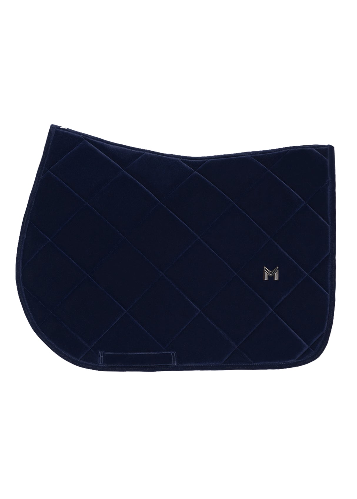 Maximilian Velvet Jump Saddle Pad Sapphire