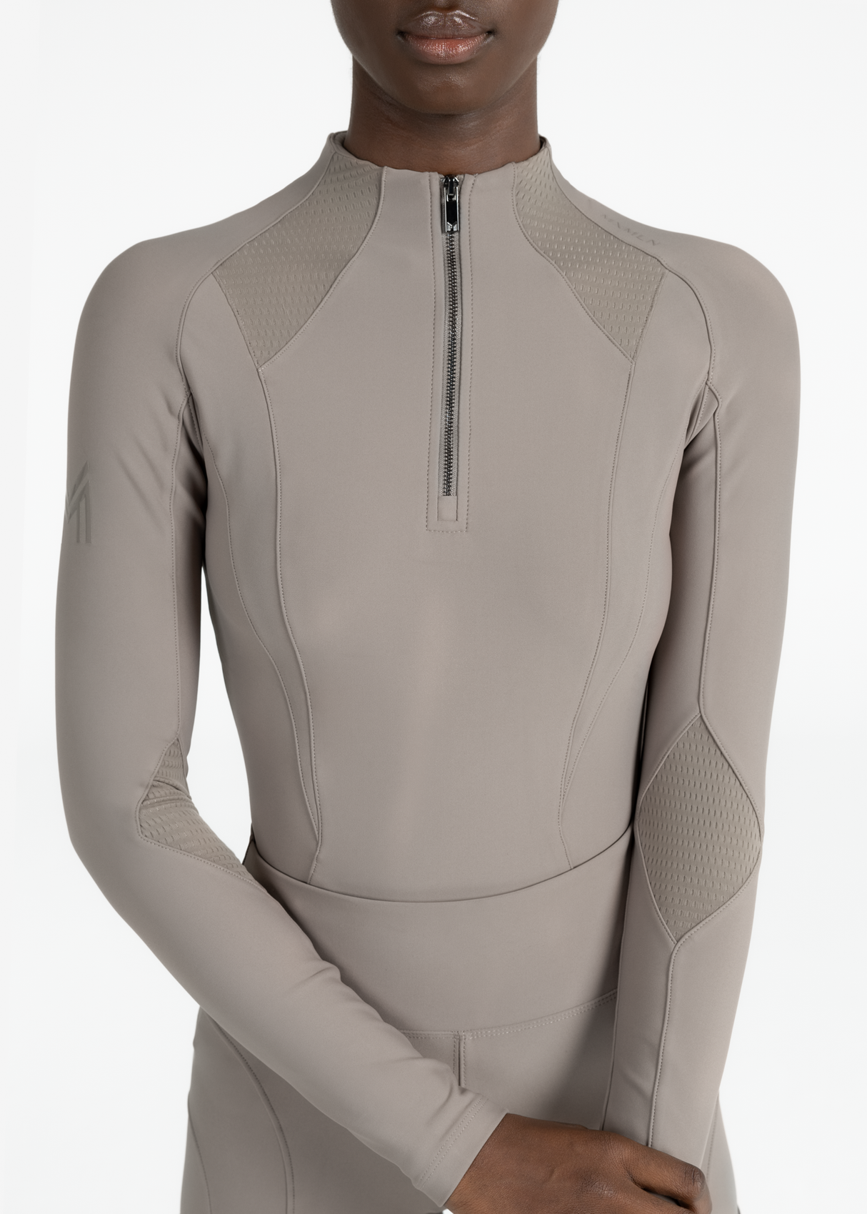 Maximilian Frame Long Sleeve Base Layer Taupe