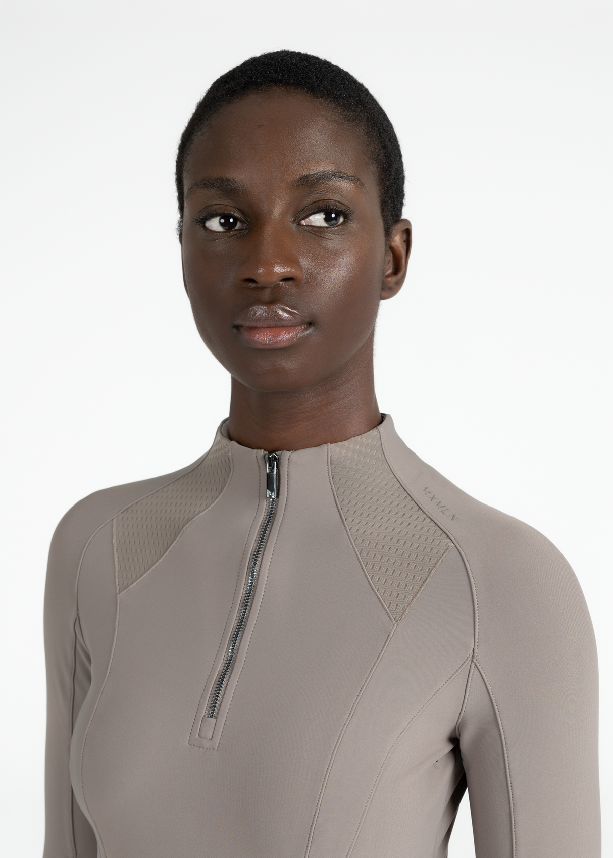 Maximilian Frame Long Sleeve Base Layer Taupe