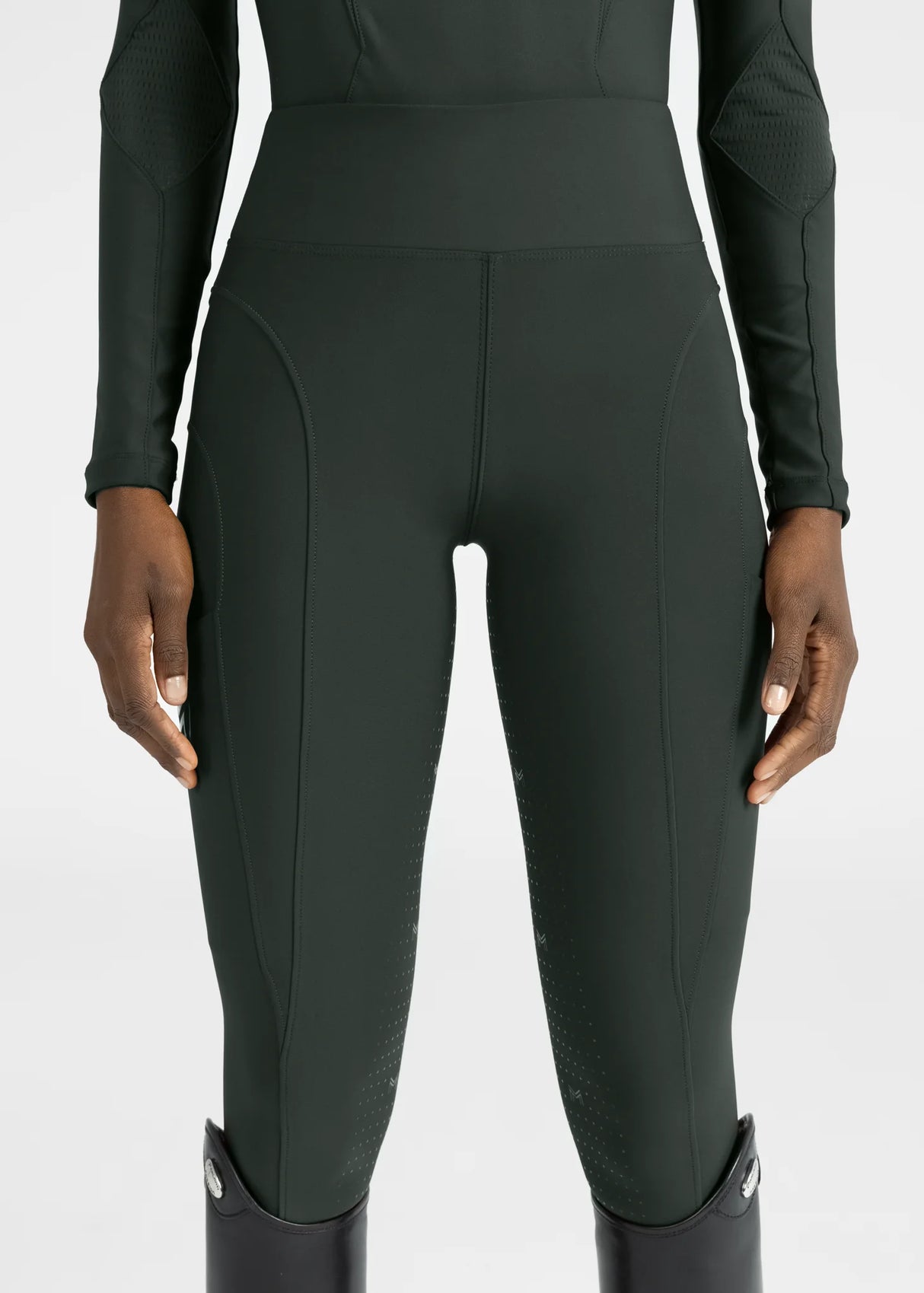 Maximilian Outline Riding Leggings Hunter Green