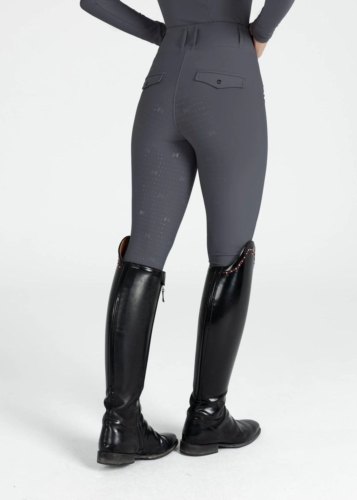 Maximilian Pro Riding Leggings Graphite