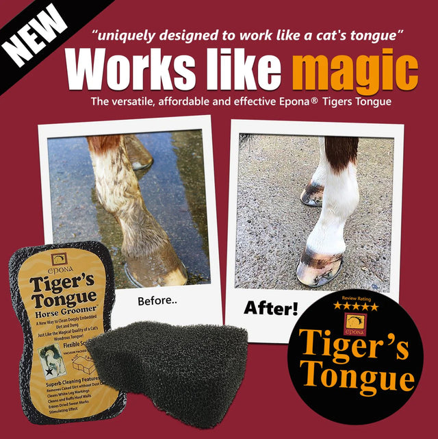 Epona Tiger's Tongue Horse Groomer