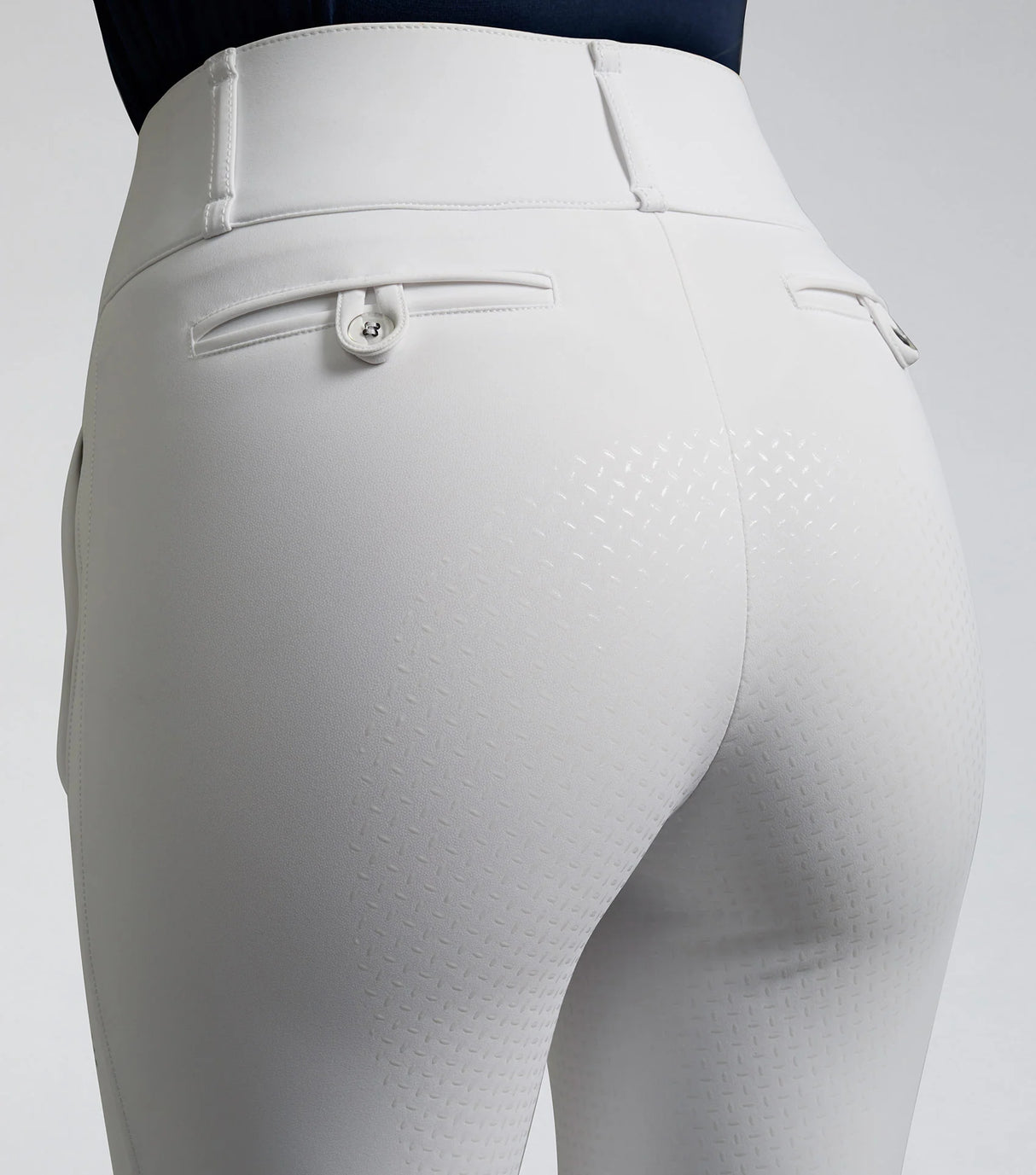 Premier Equine Aradina Ladies Full Seat Gel Competition Riding Breeches White