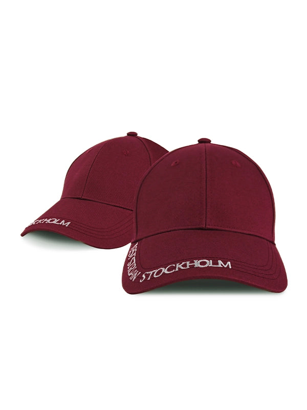 Equestrian Stockholm Cap Clean Bordeaux