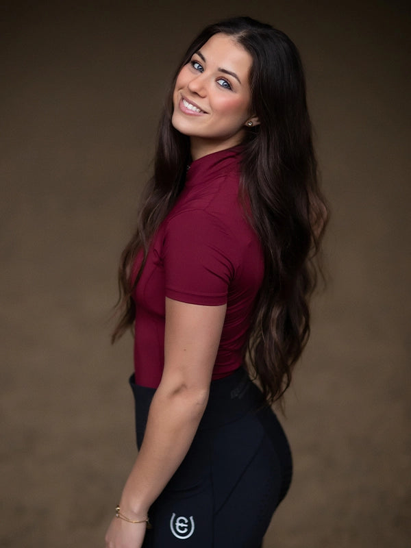 Equestrian Stockholm Ultra Thin Lightness Base Layer Bordeaux