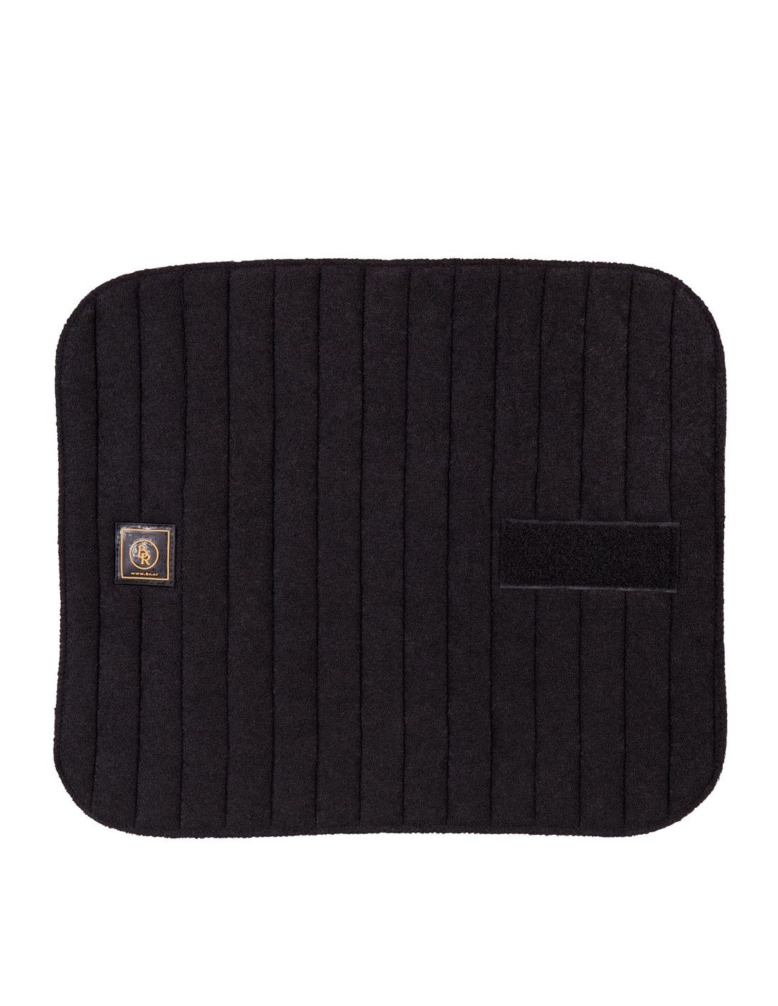 BR Equestrian Cool-Dry Bandage Pads Black