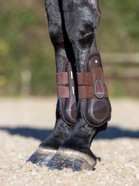 LeMieux Derby ProJump Tendon Boots Brown