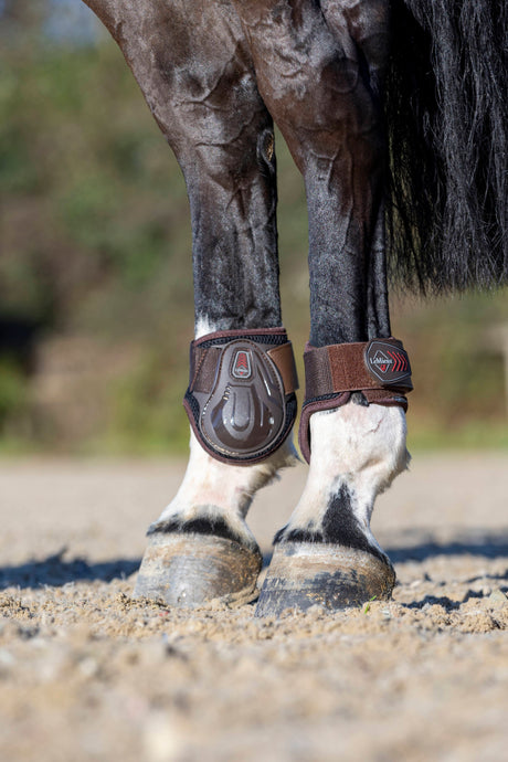 LeMieux Derby ProJump Fetlock Boots Brown